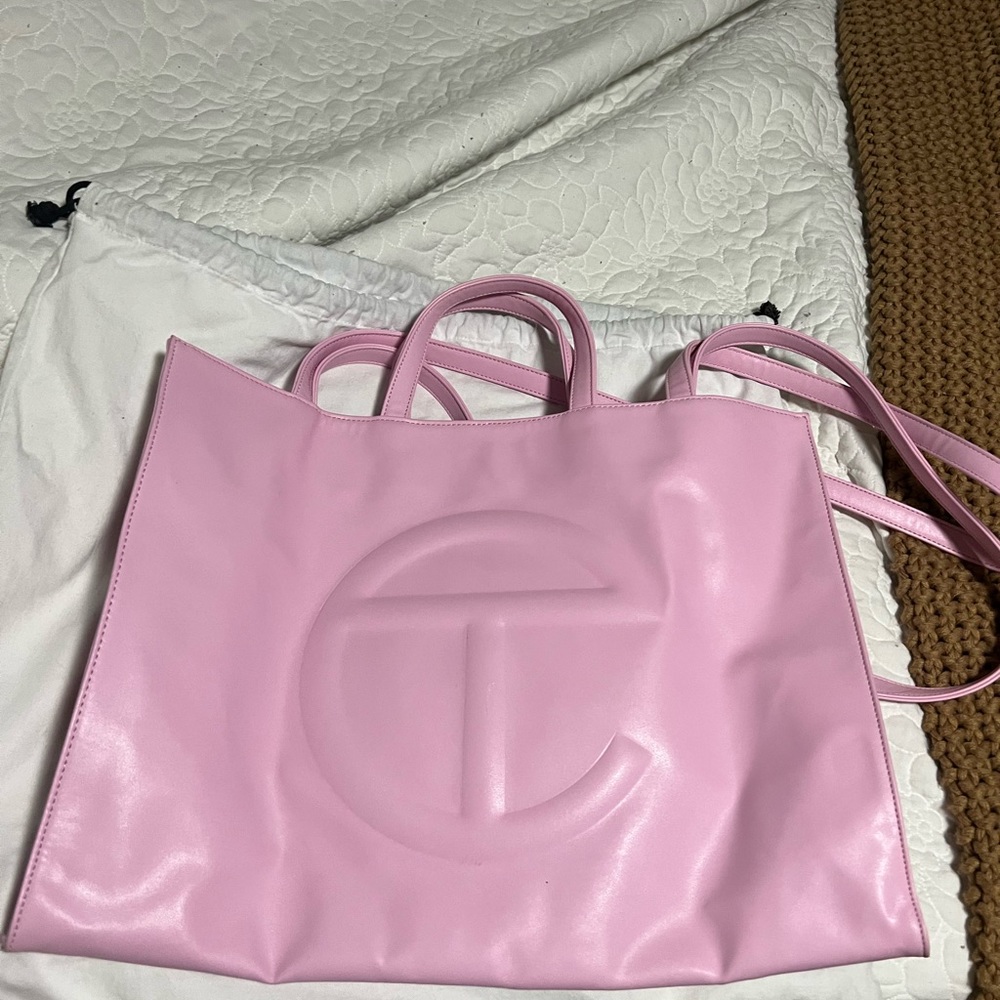 Telfar Bubblegum Large tote